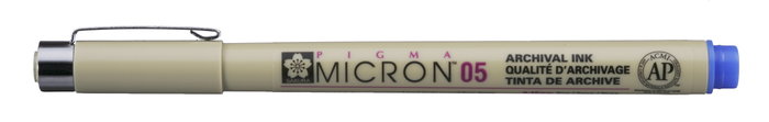 Sakura Pigma Micron 05 - 0.45 mm - Azul Sakura Pigma Micron 05 - 0.45 mm - Azul